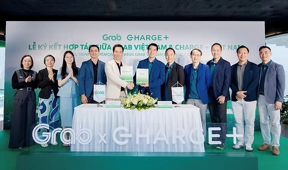 Grab and Charge+ Partner to Develop Electric Vehicle Charging Network in Vietnam
